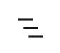tres líneas horizontales paralelas